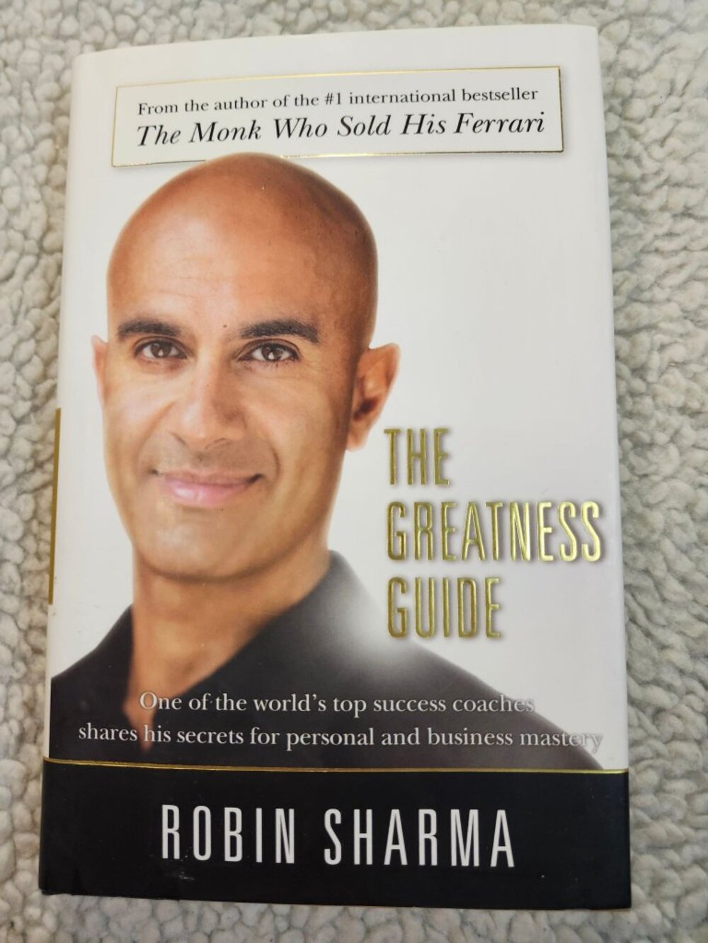 Robin Sharma The Greatness Guide Hardback HarperCollins 2006 Self Help Success